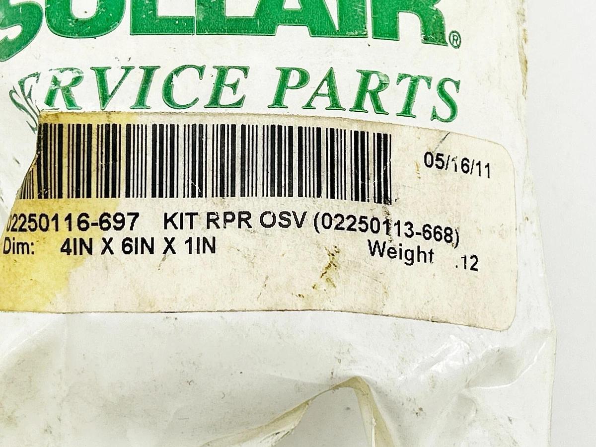 New Sullair 02250116-697 Kit RPR OSV 4"X6"x1"