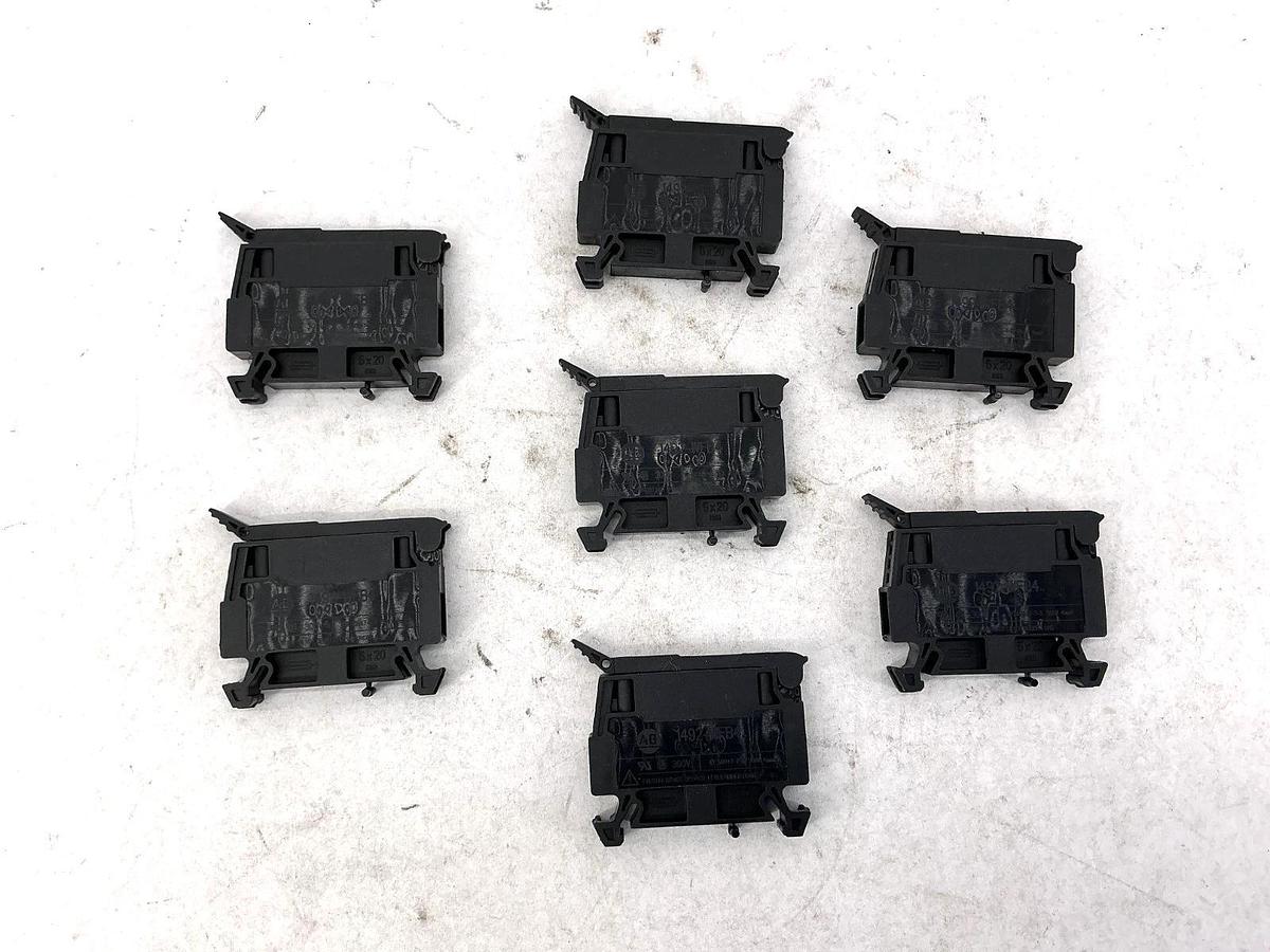 Lot of 7 New Allen Bradley 1492-WFB4 Ser B Terminal Blocks 300V