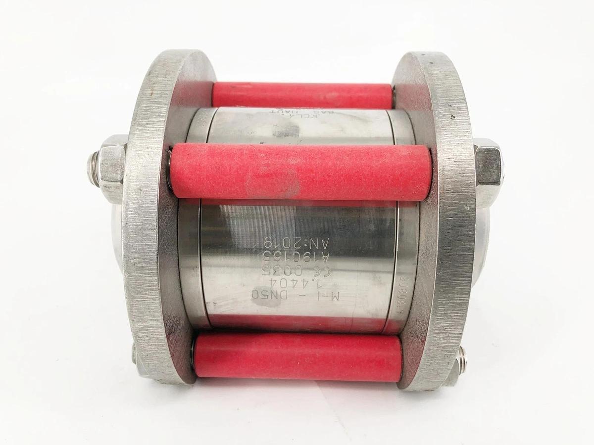 New Meca-Inox PZ4LBWNI050A6MC Sanitary Ball Valve PN80 M-I-DN50 - No Box