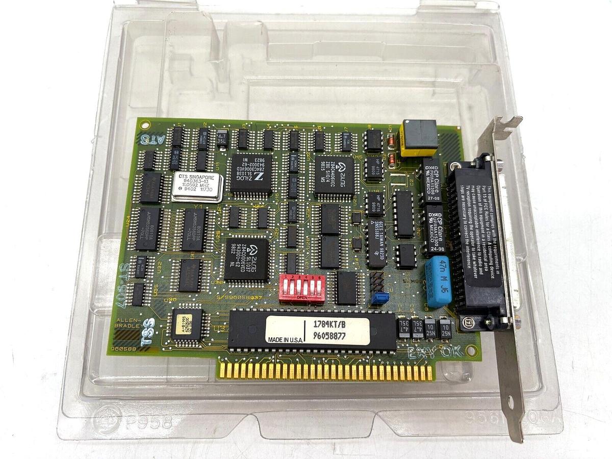Used Allen Bradley 1784-KT Ser. B Communication Interface Module