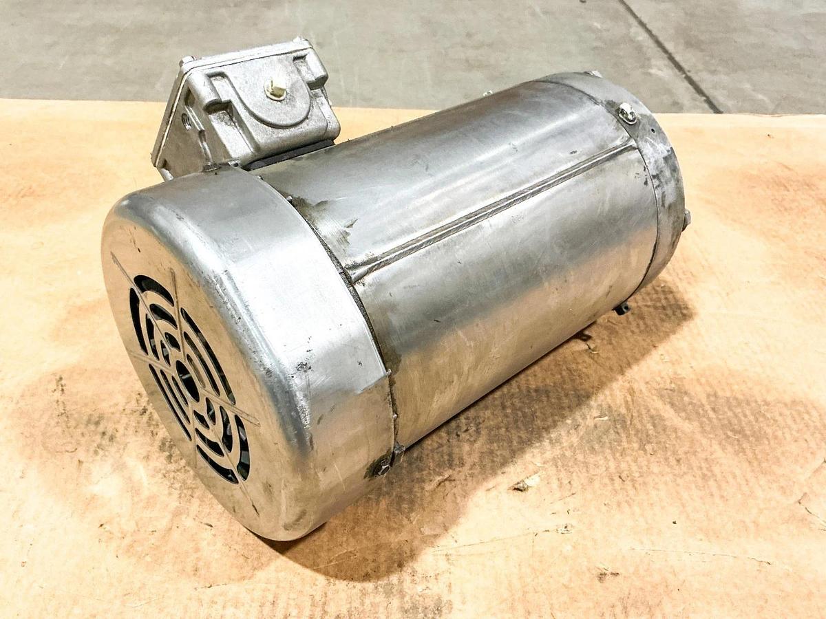 Used Dayton 6GD04 Wash Down Electric Motor 2HP 3PH 460V 1725RPM P63EZS-3946