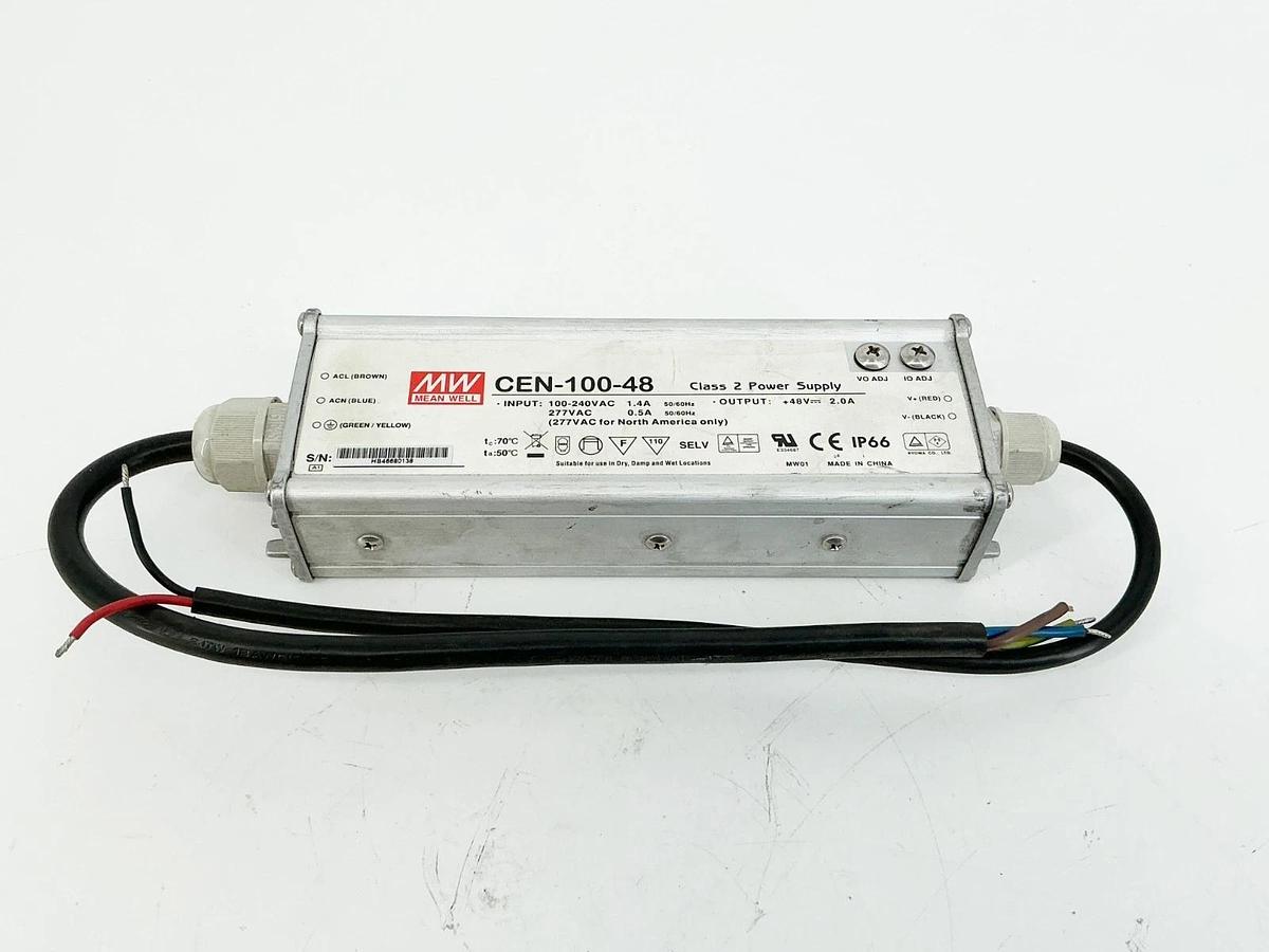 New Mean Well CEN-100-48 Power Supply 100-240V 1.4A 50/60Hz - No Box