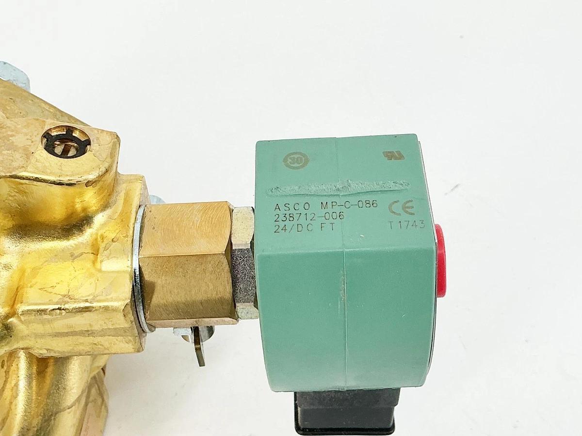 New Asco SC8210G100MO 24VDC Solenoid Coil 50PSI 2" Pipe 2W