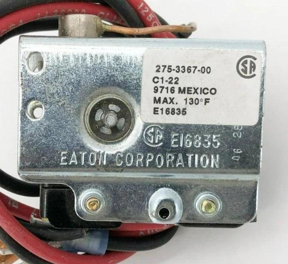 New Dayton 3UG63 Thermostat 24V C1-22 W-R/RBM
