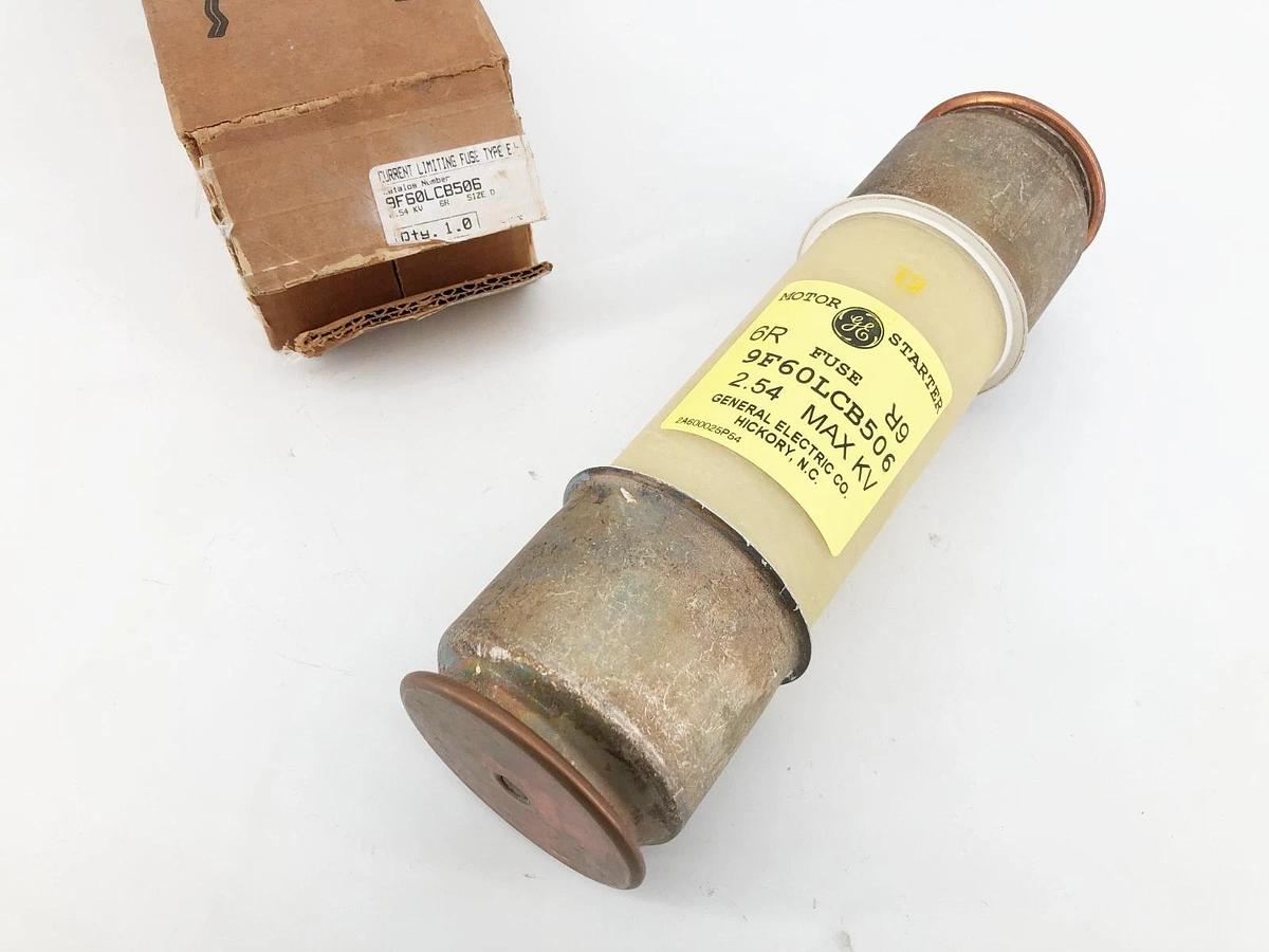 New GE General Electric 9F60LCB506 Fuse 2.54KV 170A 6R Curve 60Hz Size D