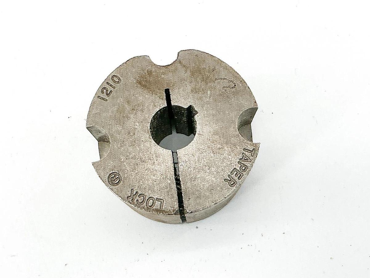 Used Lot of 3 1210-1/2 Taper-Lock Bushing 1/2" Bore