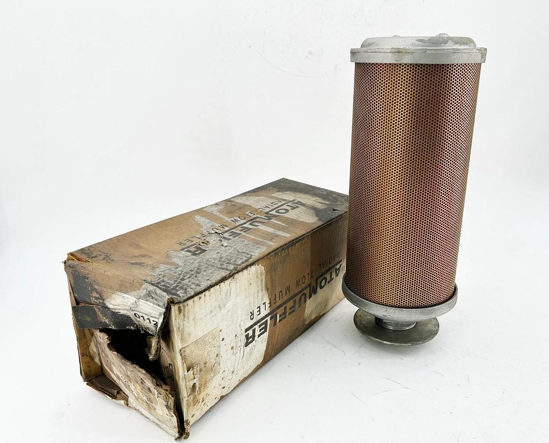 New Alwitco Automuffler Model 15 0112015 1-1/2" NPT Single Chamber Muffler