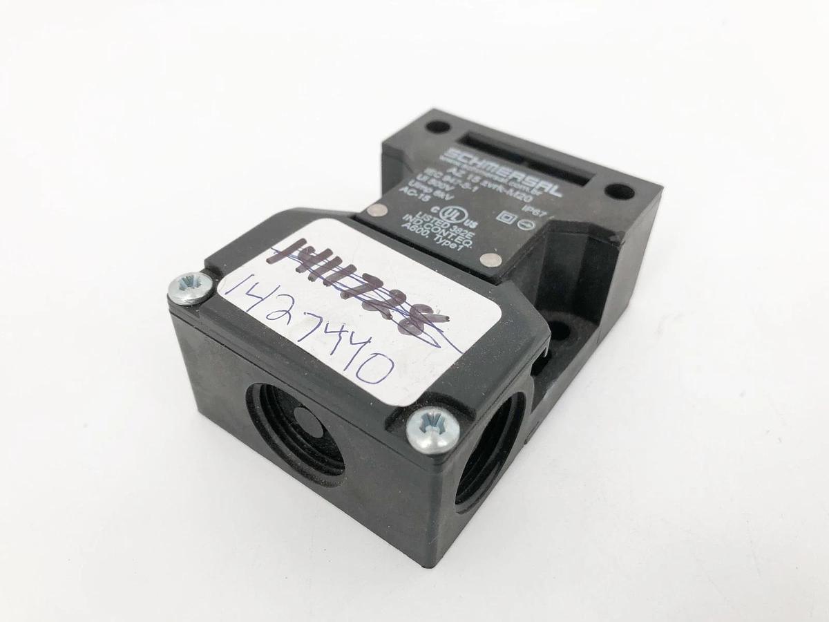 Used Lot of 2 Schmersal AZ 15 zvrk-M20 Safety Interlock Switches 500V AC-15