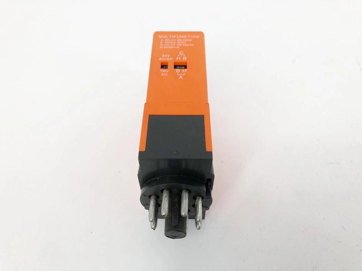 New Crouzet OLRU Multifunction Timer 110VAC Output: SPDT 10A 240VAC