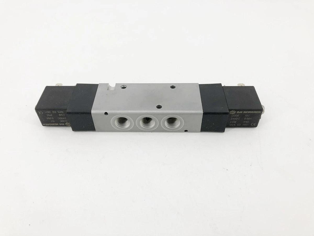New Norgren V61R511A-A213JB Solenoid Valve 1/4"NPT 24VDC 145 PSIG