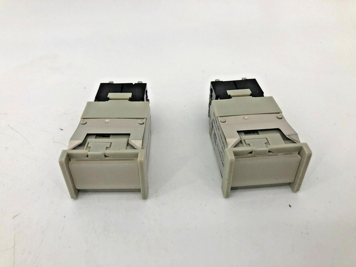 Used Lot of 2 GE CR103DA111B Illuminated Pushbuttons New Surplus No Box