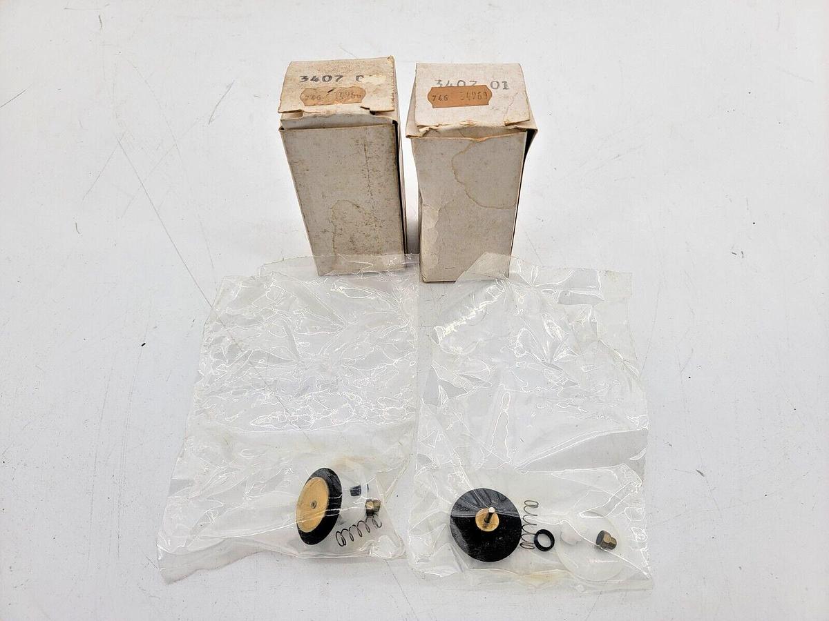 Lot of 2 New Norgren 3407-01 Valve Repair Kits