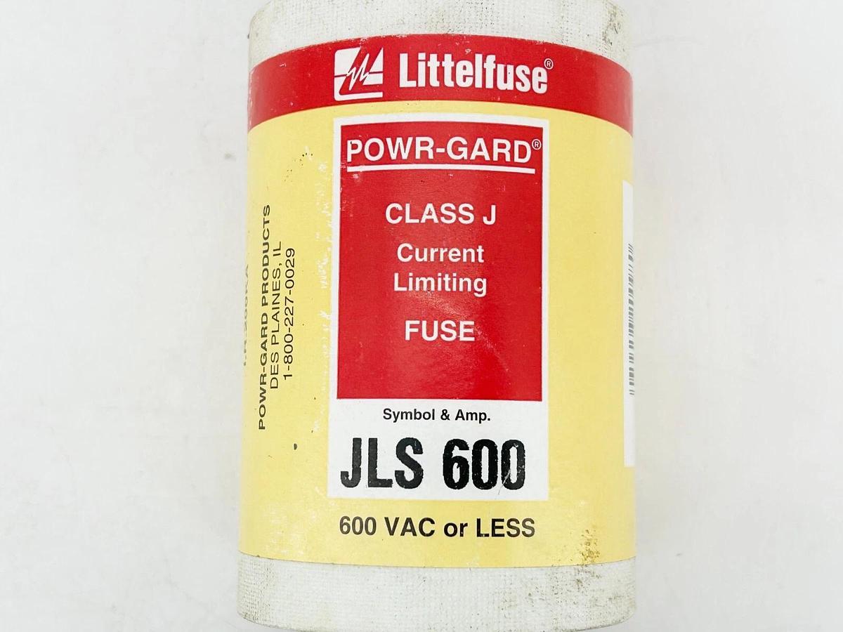 New Littelfuse JLS600 Fast Acting Power Gard Fuse 600A 600V Class J W/O Box