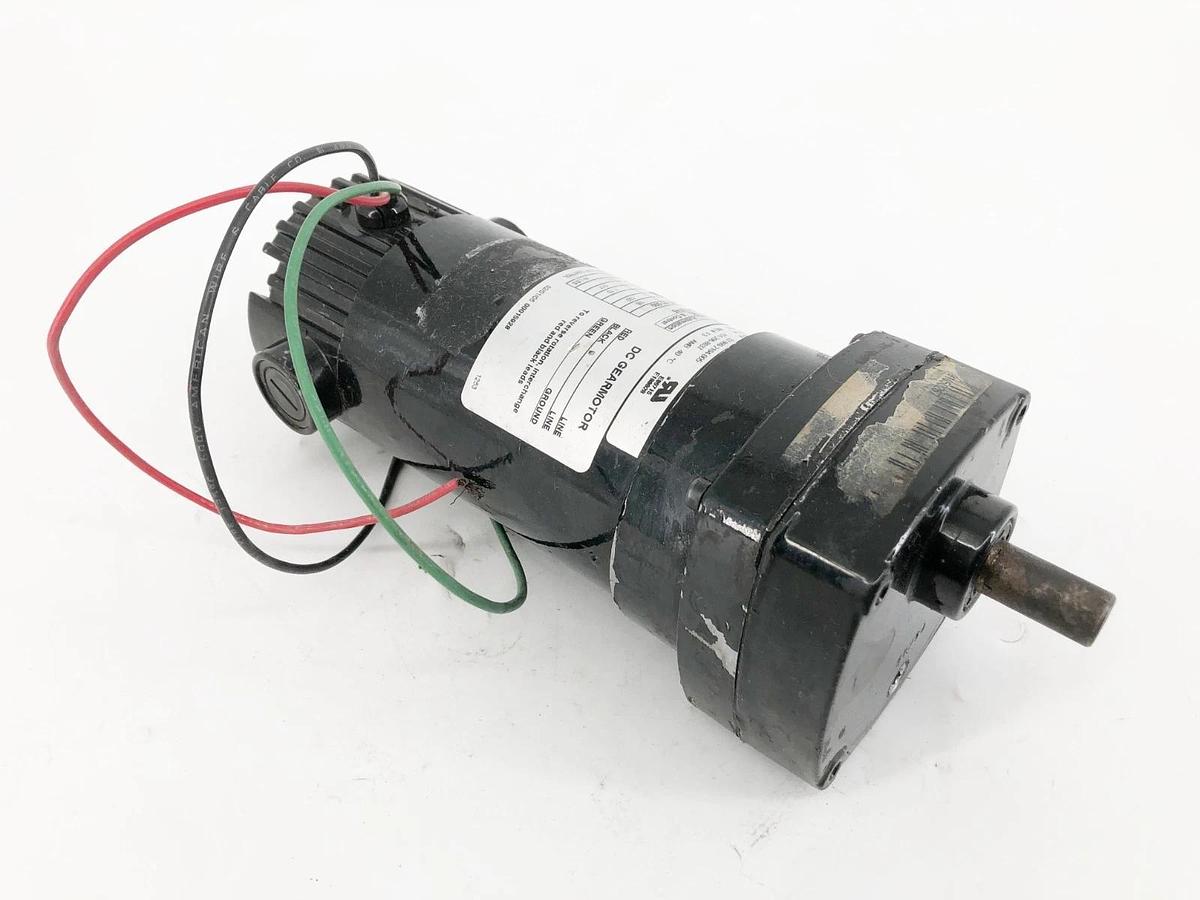 Used Minarik 507-01-300 DC Gearmotor 130V 1/8HP 1.10A 517rpm 5:1 - No Box