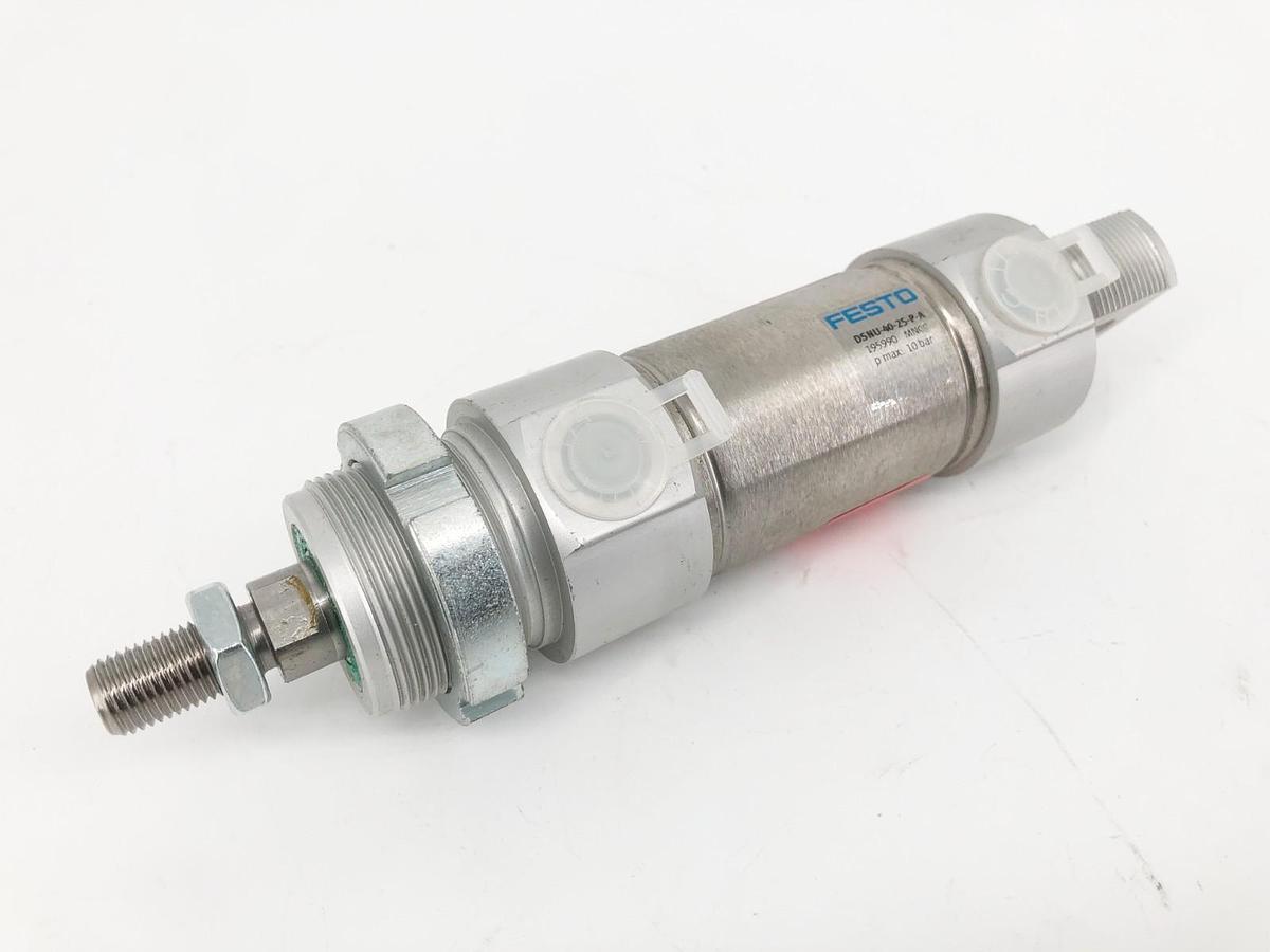 New Festo DSNU-40-25-P-A Pneumatic Cylinder 10 Bar 195990 - No Box