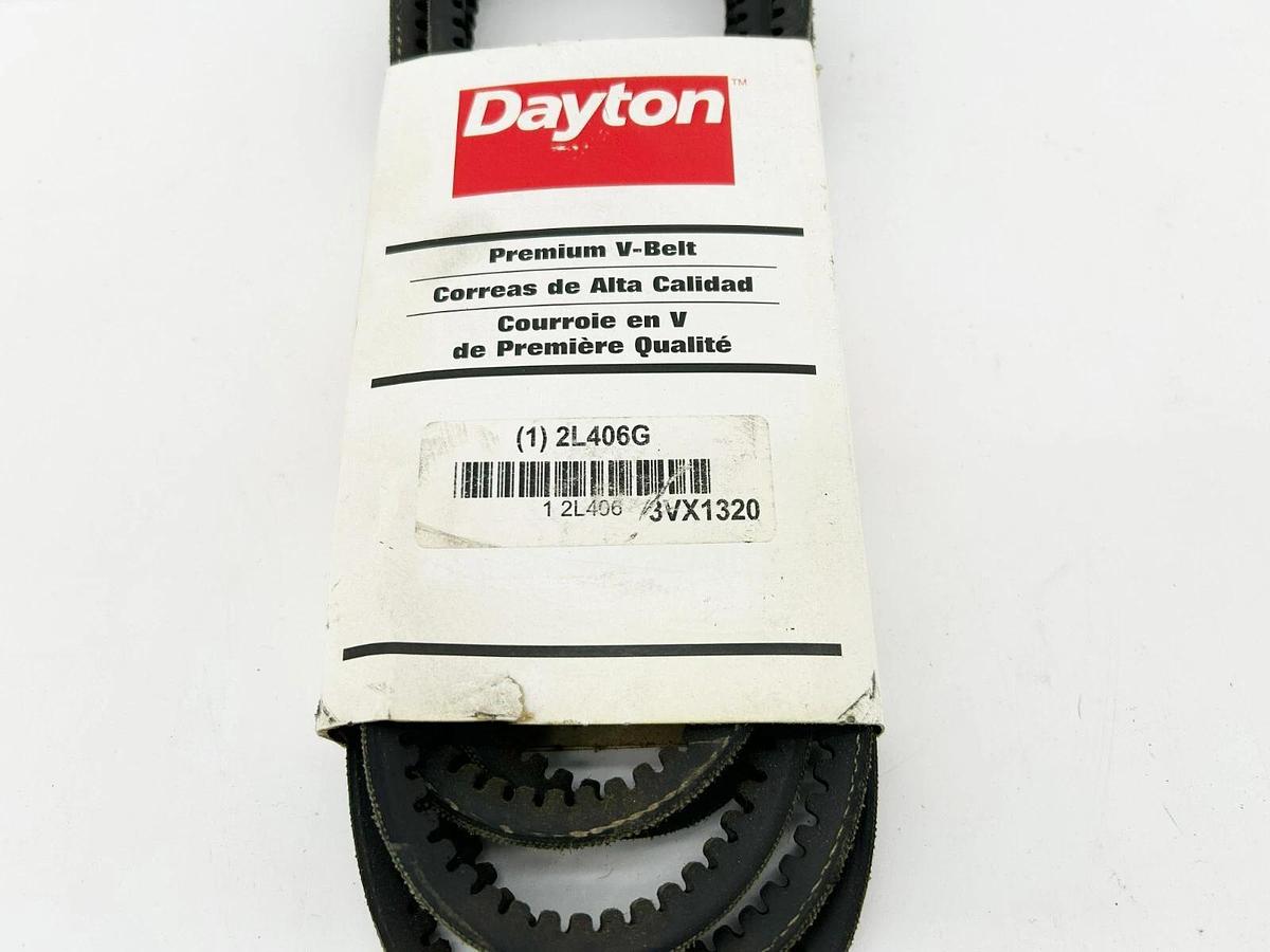 New Dayton 3VX1320 Cogged V-Belt, 2L406G
