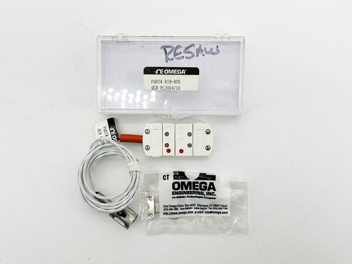 New Omega RTD-805 RTD Sensor Class A DIN Platinumm 100R 100OHM 230C