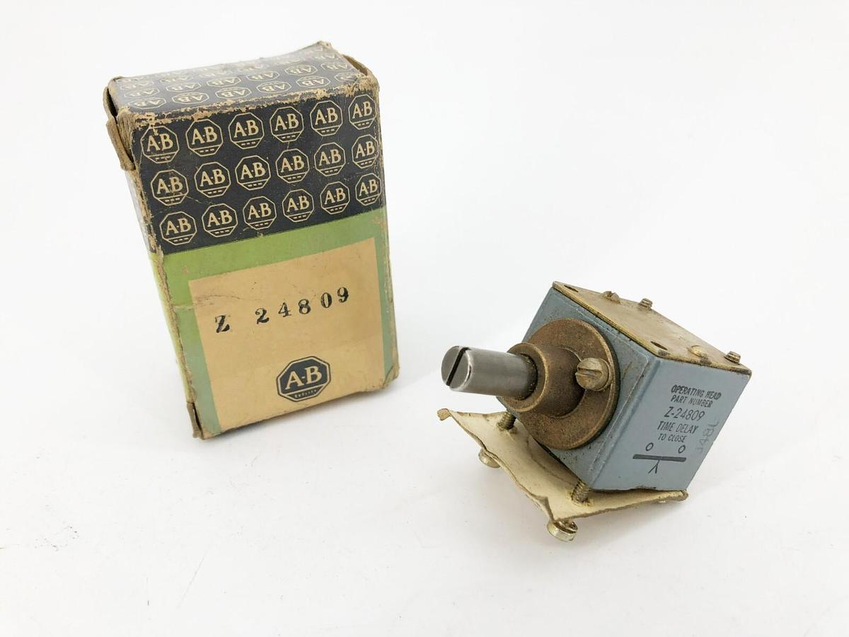 New Allen Bradley Z-24809 Time Delay Operating Head for 802T Limit Switch