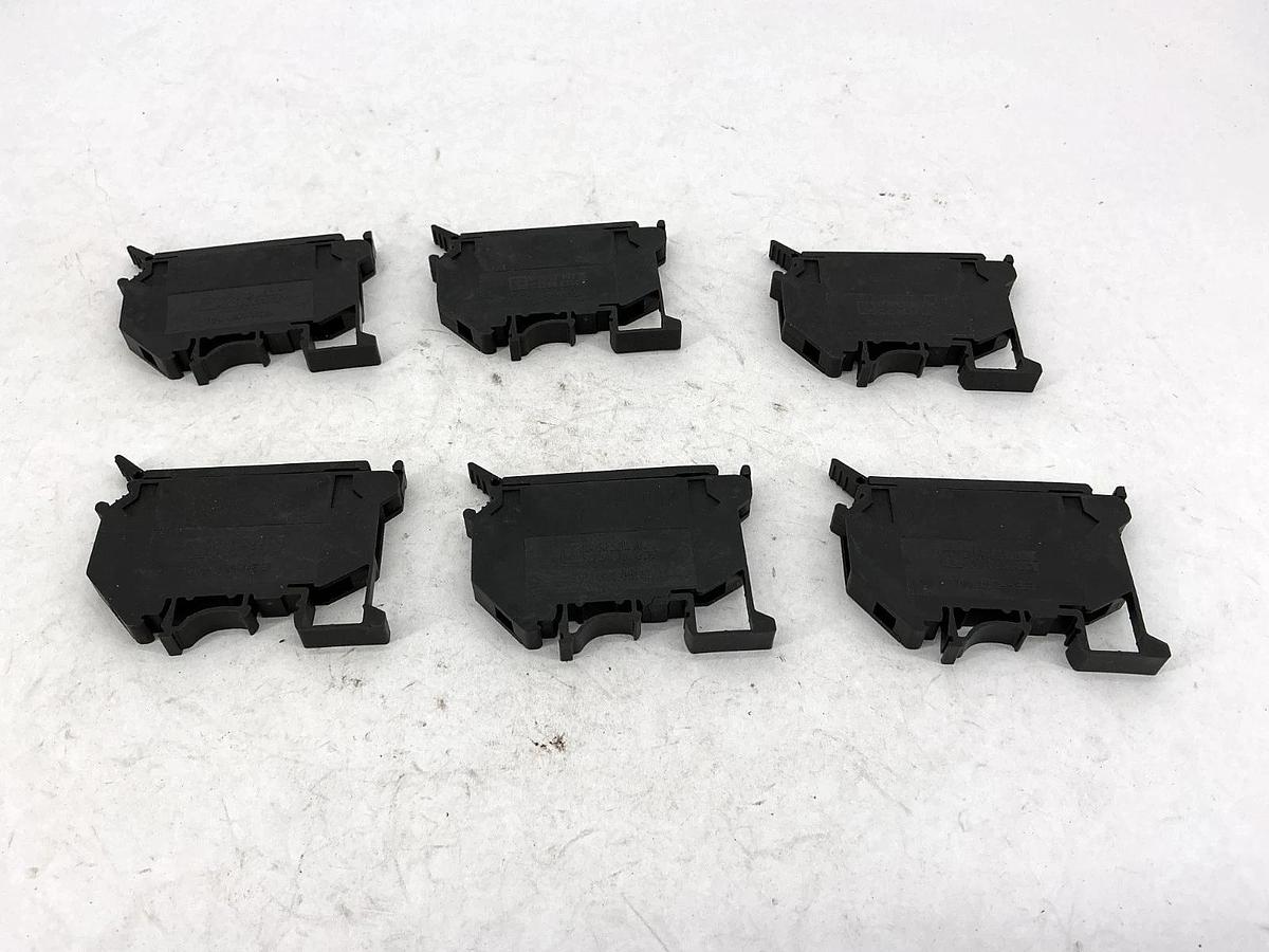 Lot of 6 New Phoenix Contact UK5-HESI Terminal Block 6.3A 15-30V