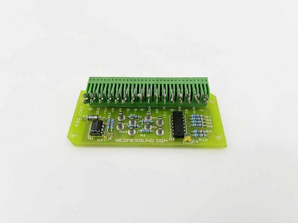 Used Bühler Wegmessung EBD1060 Printed Circuit Board