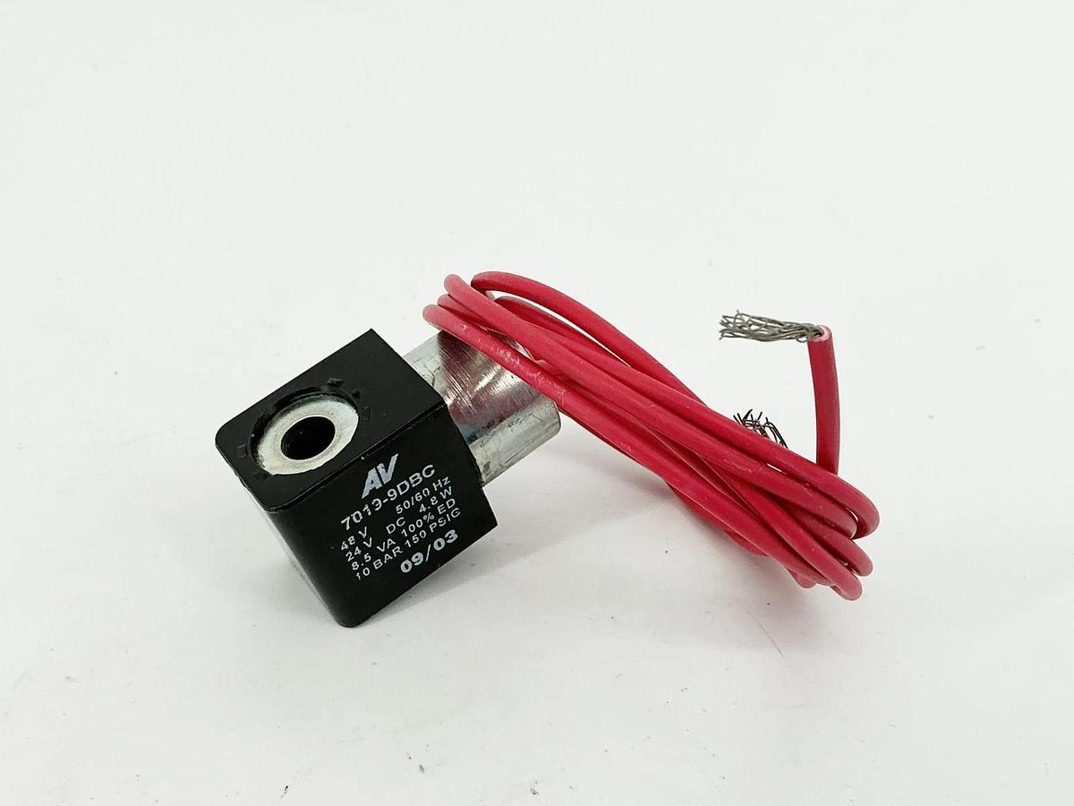 New Automatic Valve 7019-9DBC Solenoid Coil 48V 50/60Hz 150PSIG - No Box