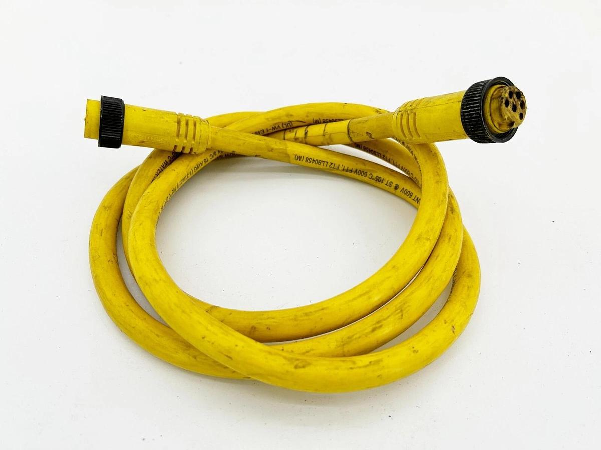 Used Brad Connectivity 226020A01F060 Cableset 6P Male/Female ST/ST 6" Cable 16 AWG PV
