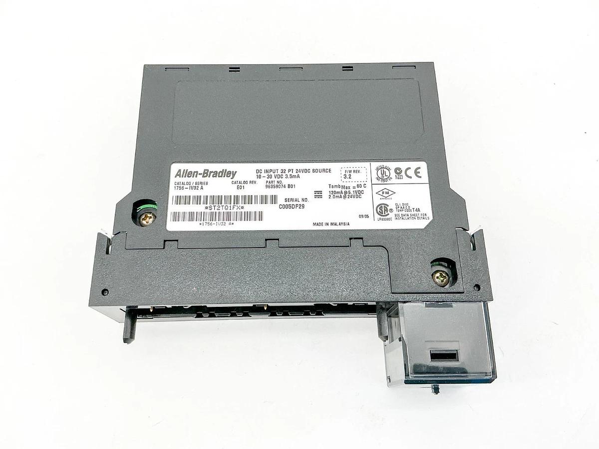 New Allen Bradley 1756-IV32 Source Module PLC 32-Point 30VDC Ser A - No Box