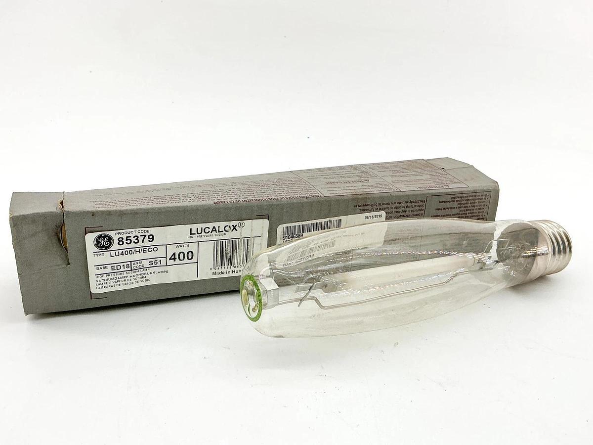 New General Electric LU400/H/ECO Lucalox Lamp 400W 85379