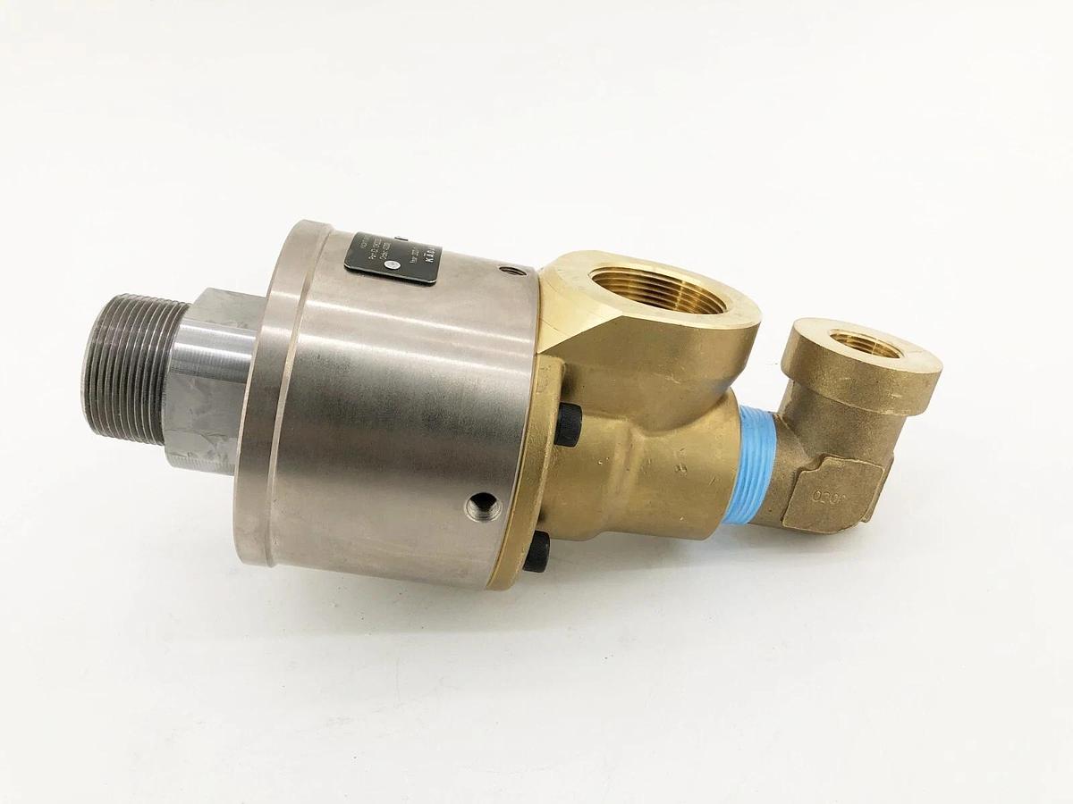 New Kadant 12K22225 1-1/2" Dual Flow Rotary Union Right Hand KJR 4150RXB2
