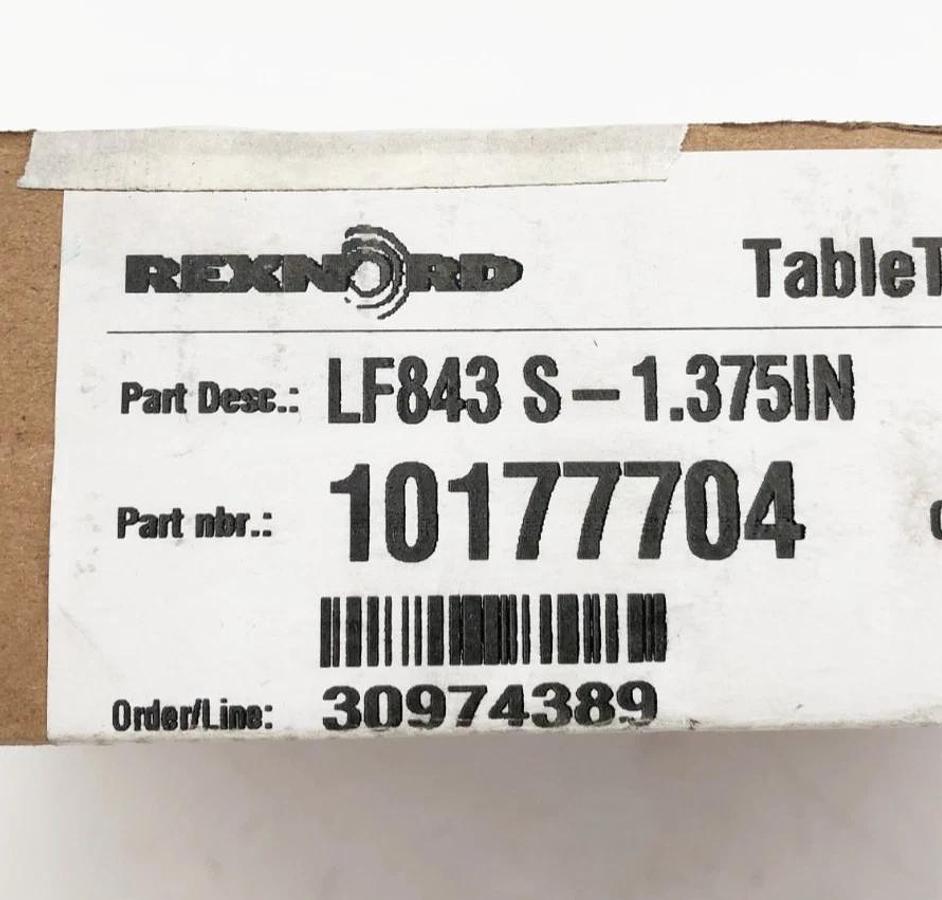 New Rexnord LF843 S-1.375IN TableTop Chain 10177704 10 FT.
