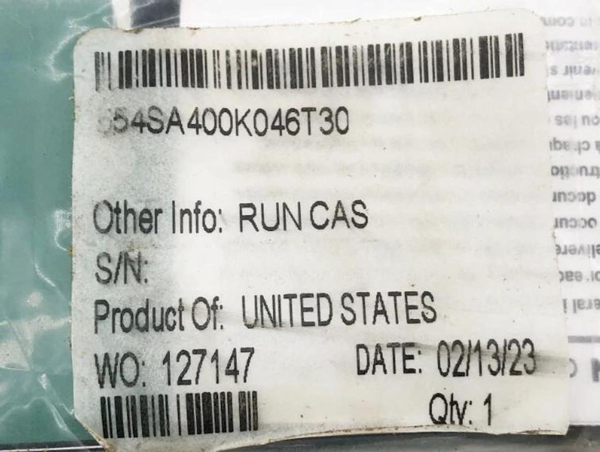New Numatics Asco 554SA400K046T30 Solenoid Valve 110-120/50-60 150psig
