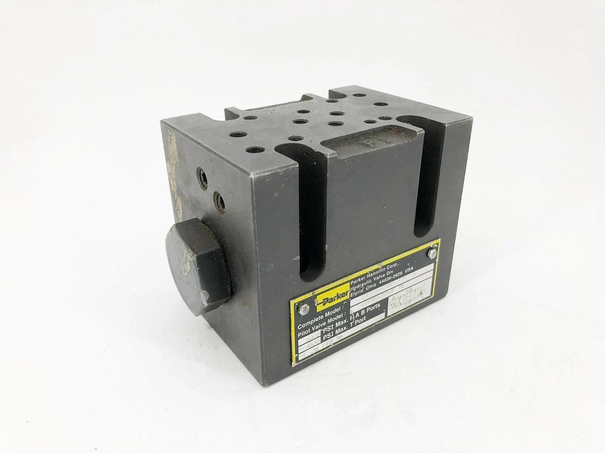 Used Parker D31VW4C4NYCF7-75 Hydraulic Valve Body Only 5000psi