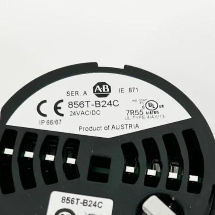 New Allen Bradley 856T-B24SNC Ser. A Base Surface Mount w/ Cap 24VAC/DC 1/2" NPT