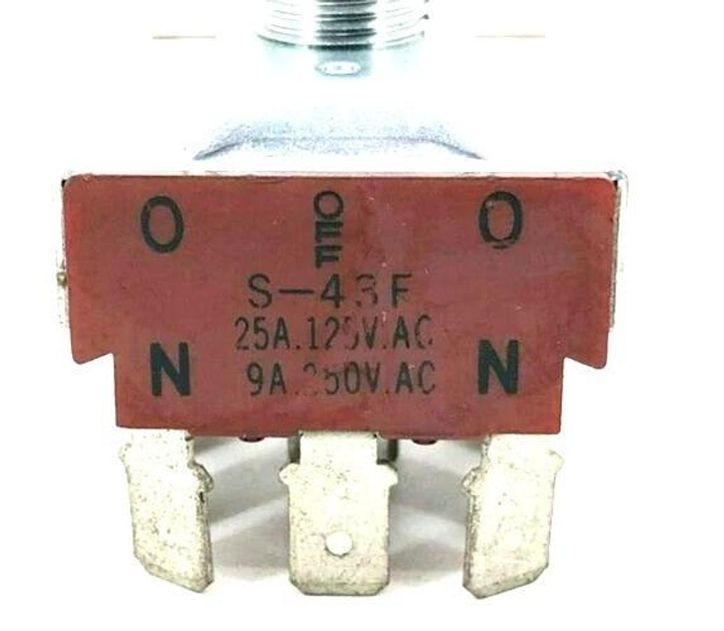 New NKK S-43F Toggle Switch 25A 125V 9A 250V