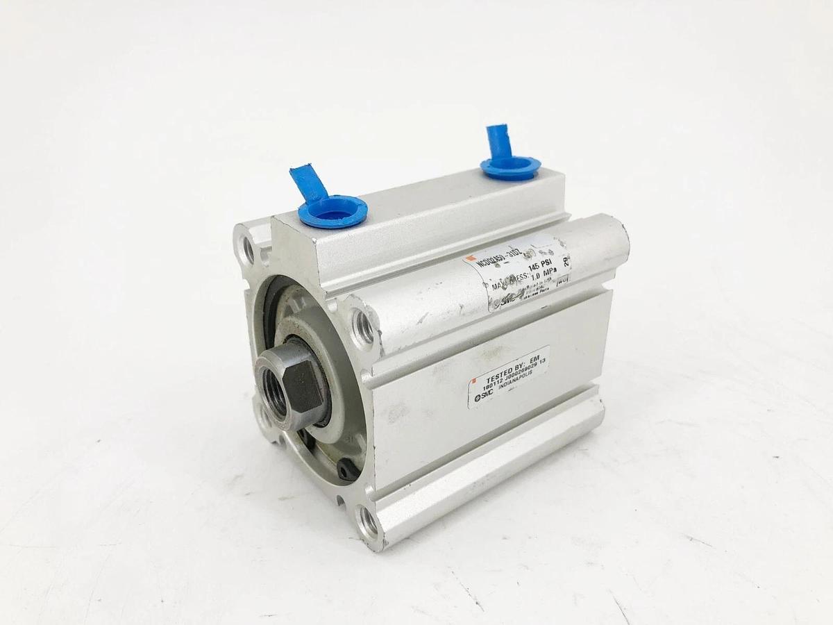 New SMC NCDQ2A50-31DZ Double Acting Compact Cylinder 145psi - No Box
