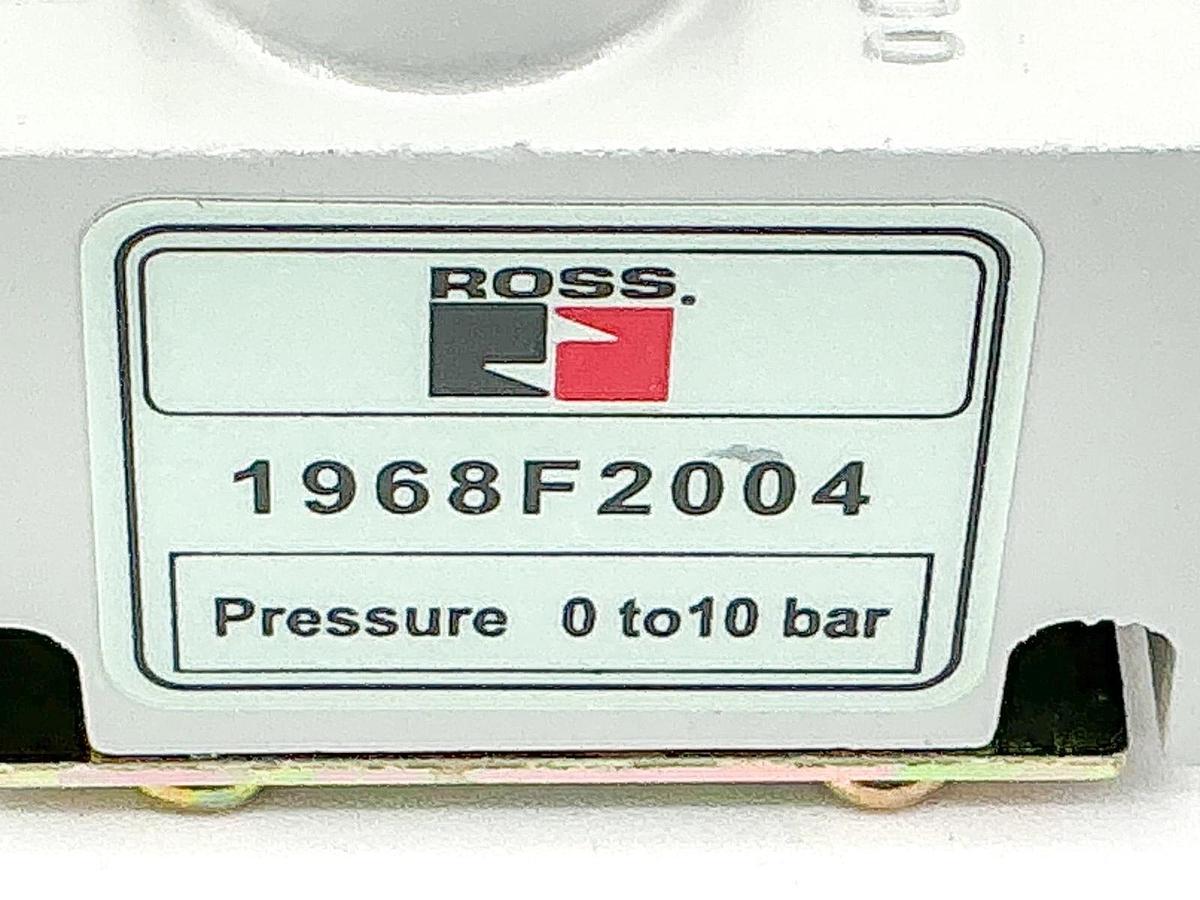 New Ross Controls 1968F2004 Flow Control Valve 0-10Bar