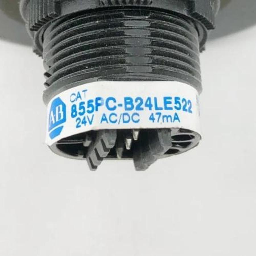 New Allen Bradley 855PC-B24LE522 Ser. A Panel Mount Alarm 24VAC/DC - No Box