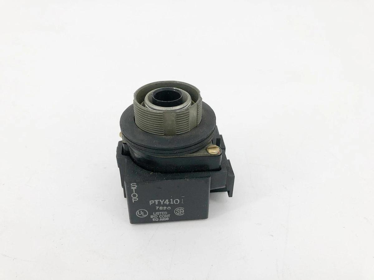 Used Microswitch PTY4101 Pushbutton 3 Position Momentary Push Start Pull Stop