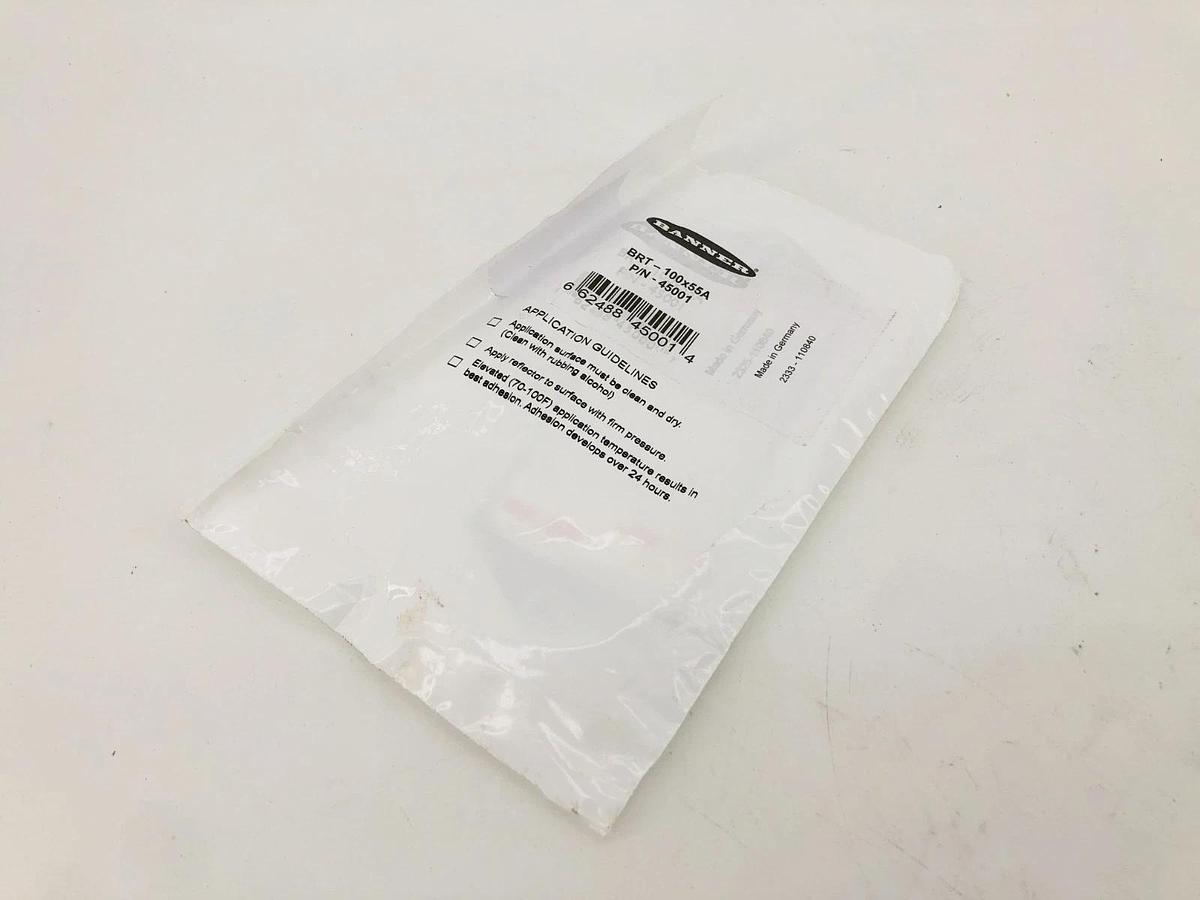 New Banner Engineering 45001 Surface Reflector BRT-100x55A