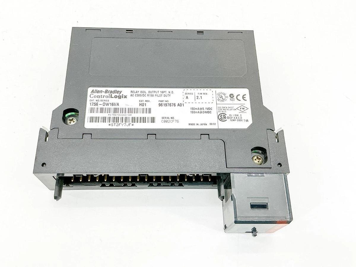 New Allen Bradley 1756-OW16I Ser. A Relay ISOL Module 16PT 24VDC - No Box
