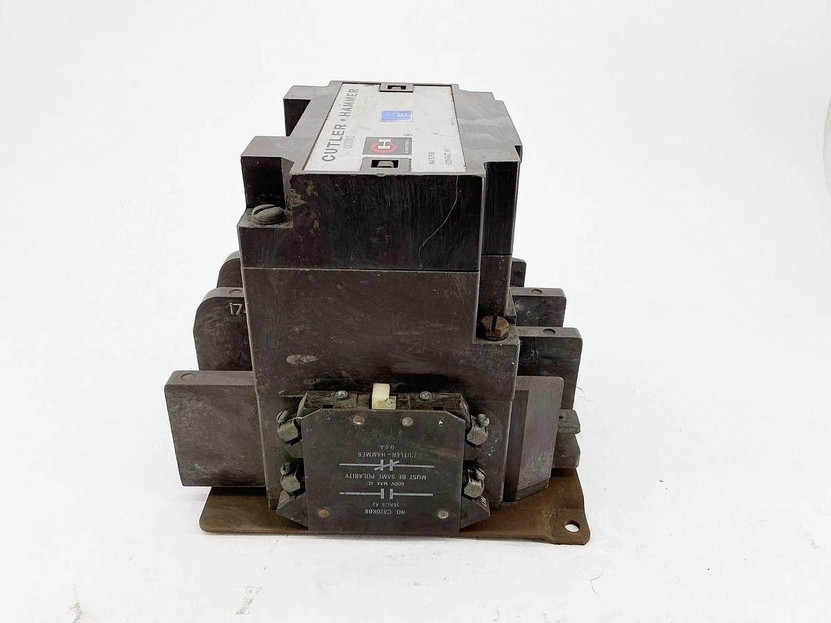 Used Cutler Hammer C800GNY2 Contactor 110/120V 50/60hz