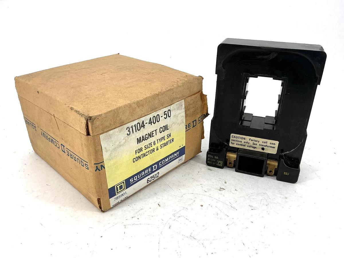 New Square D 31104-400-50 Magnet Coil for Size 6 Contactor & Starter 120V