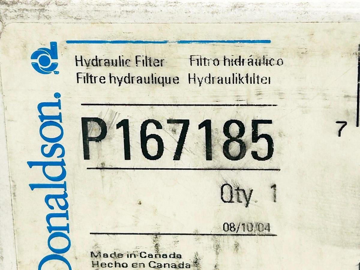New Donaldson P167185 Hydraulic Filter Cartridge 5 Micron 3002 PSI
