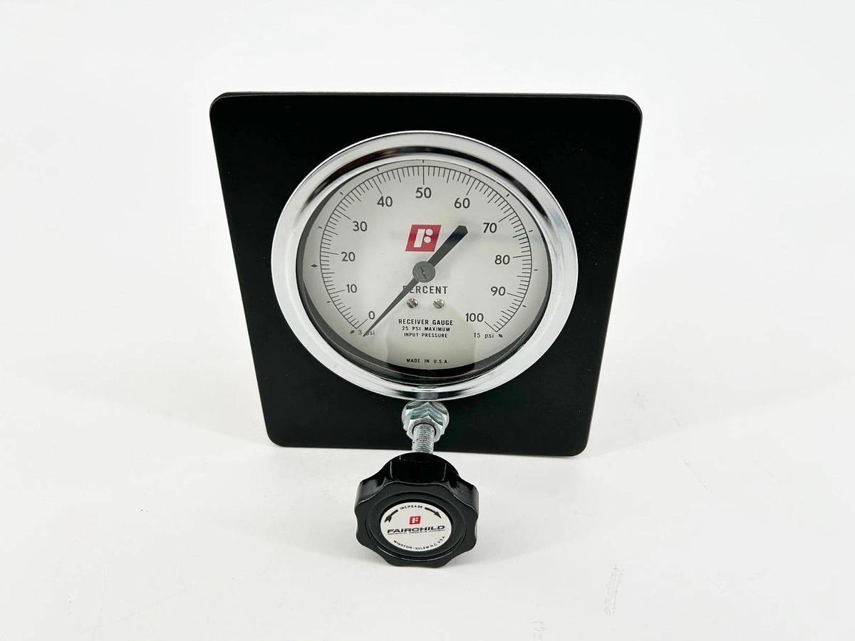 New Fairchild PL530R3015 Pressure Regulator Indicating Station