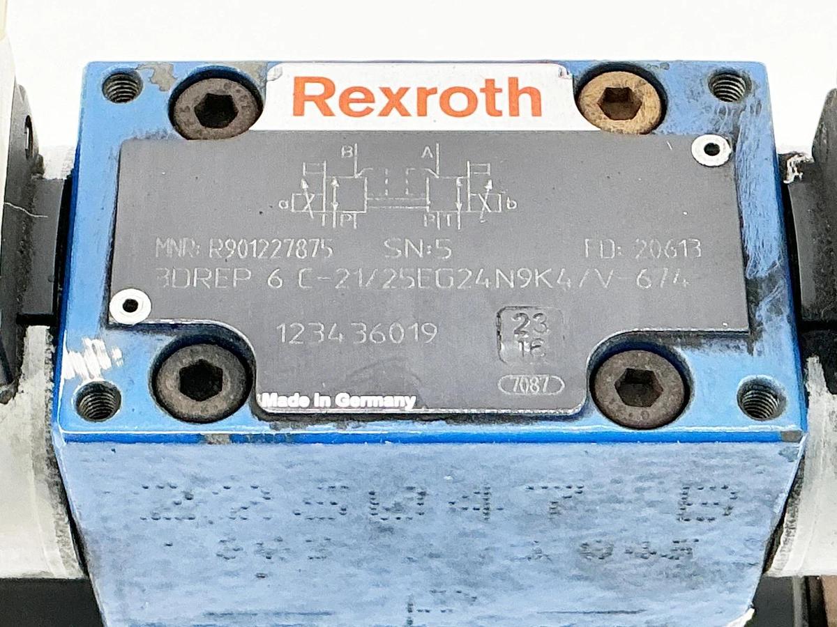 New Rexroth 4WRZ 10E25-72/6EG24N9ETK4/V-674 Directional Valve R901334221