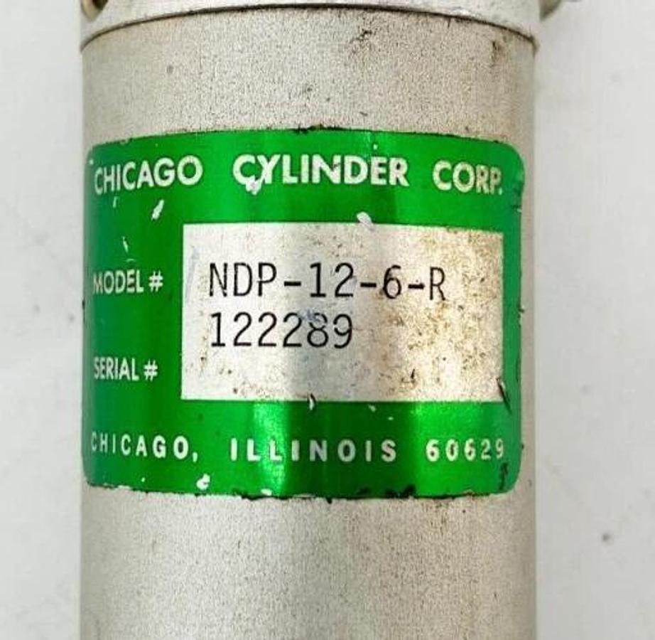 Used Chicago Cylinder Corp NDP-12-6-R 122289