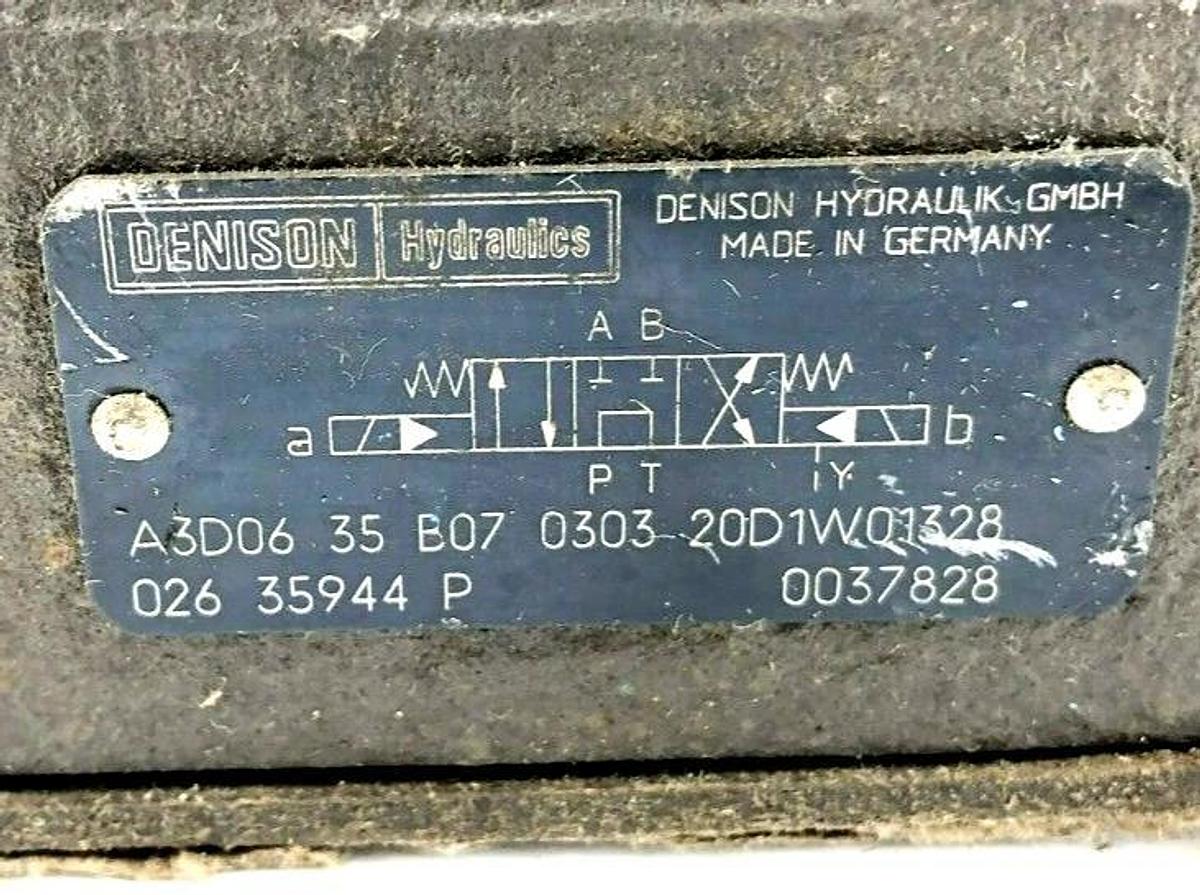 New Denison Hydraulics A3D06-35-B07-0303-20D1W01328 Directional Control Valve