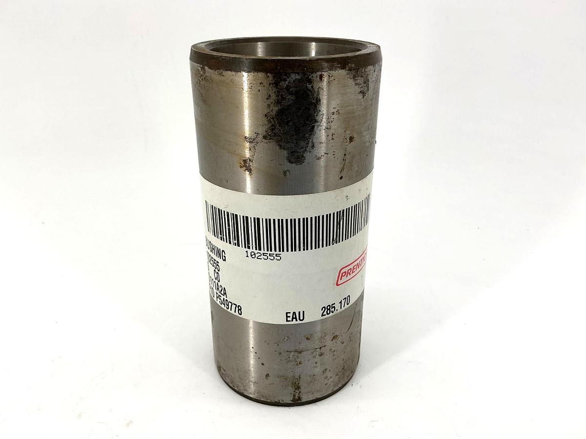 New Prentice 102555 Bushing Stainless Steel OD: 2.576" ID: 2.040" - No Box