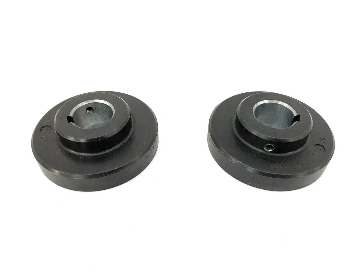 Lot of 2 New Lovejoy 1L803 S-Flex Couplings 1" Bore 36062