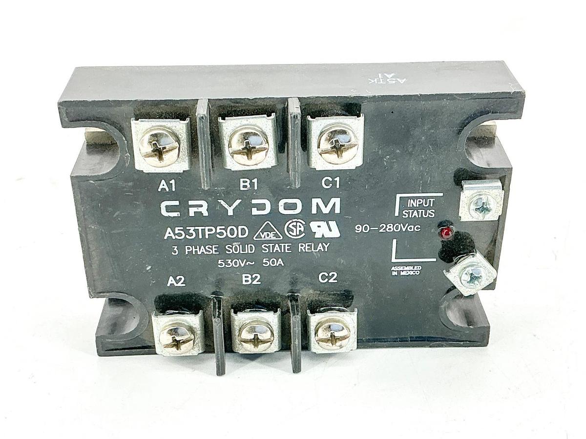 New Crydom A53TP50D Solid State Relay 3PH 530V 50A - No Box